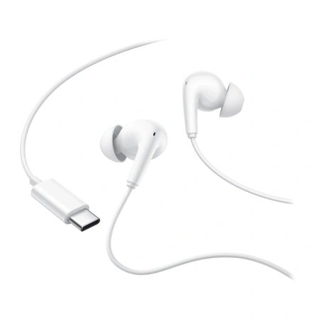 Słuchawki douszne przewodowe EDIFIER P230, USB-C (białe)