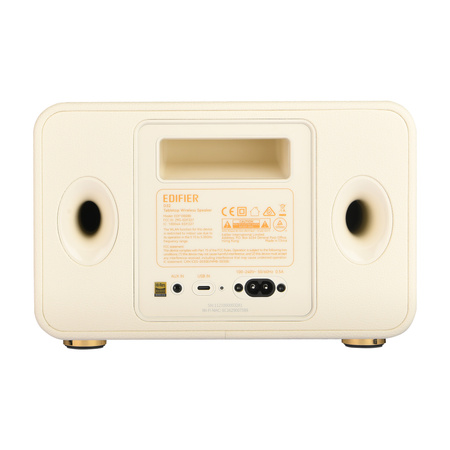 OUTLET Głośnik Bluetooth Edifier D32 (biało-złoty)