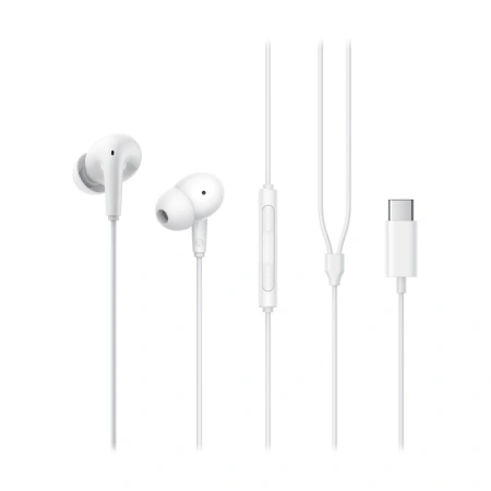Słuchawki douszne przewodowe EDIFIER P230, USB-C (białe)